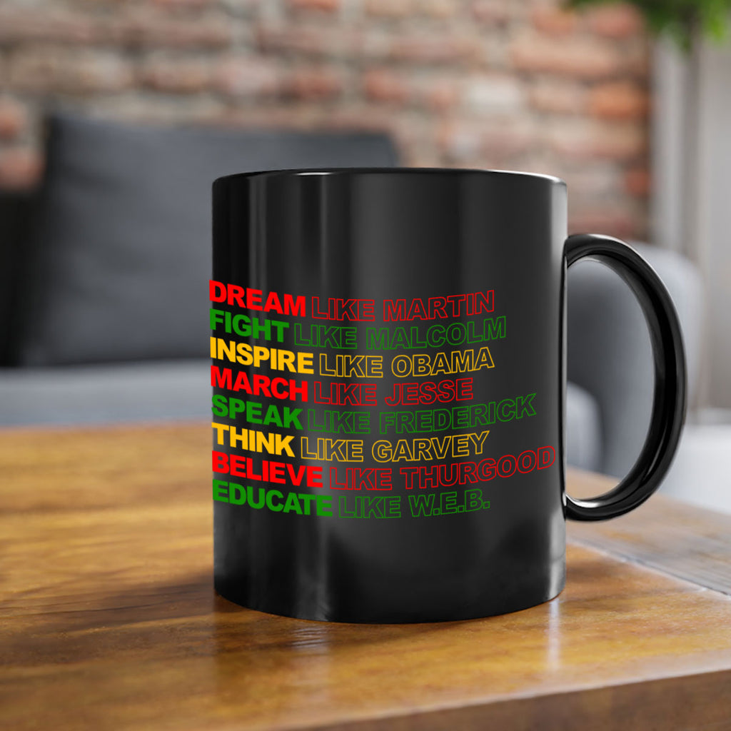 dream like martin 165#- black words - phrases-Mug / Coffee Cup