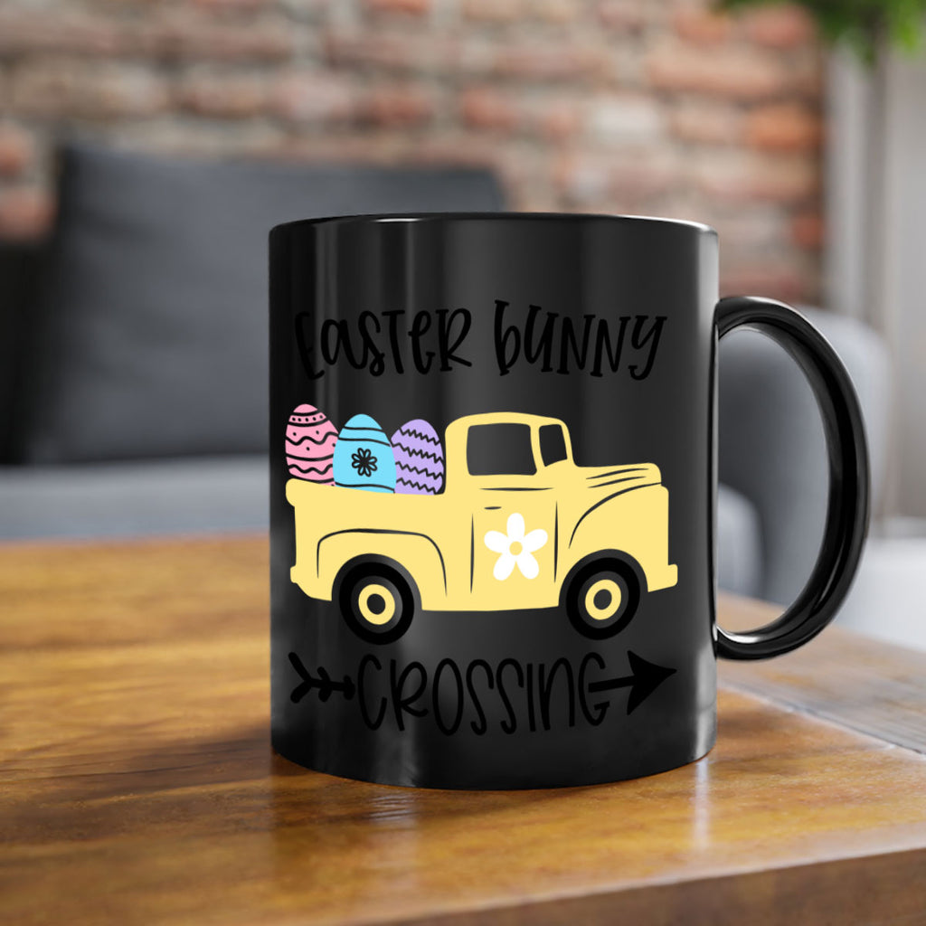 easter bunny crossing 59#- easter-Mug / Coffee Cup