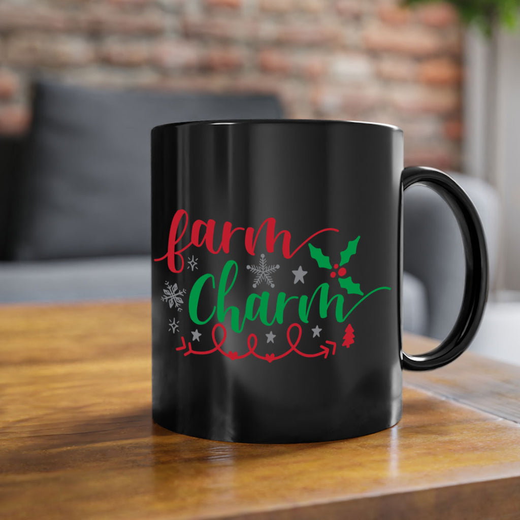 farm charm style 205#- christmas-Mug / Coffee Cup