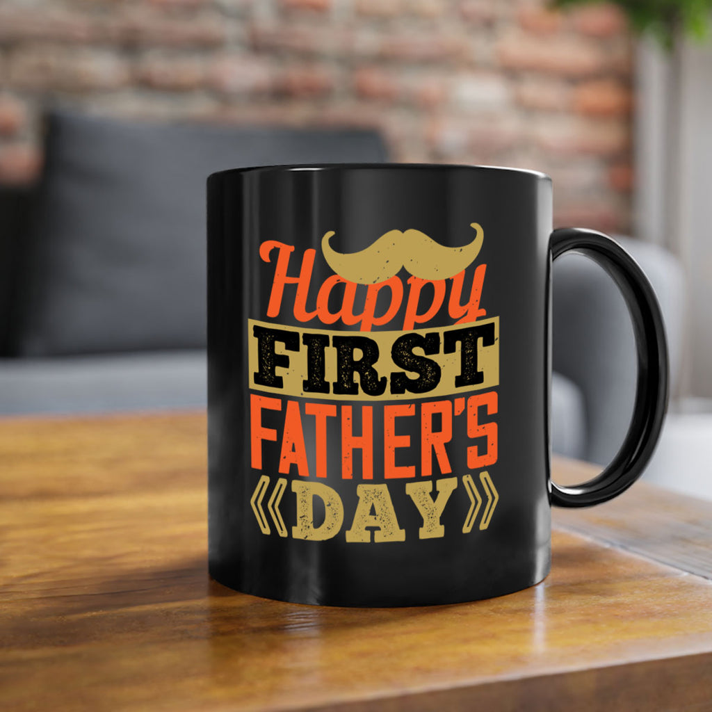 happy first fathers day 213#- fathers day-Mug / Coffee Cup