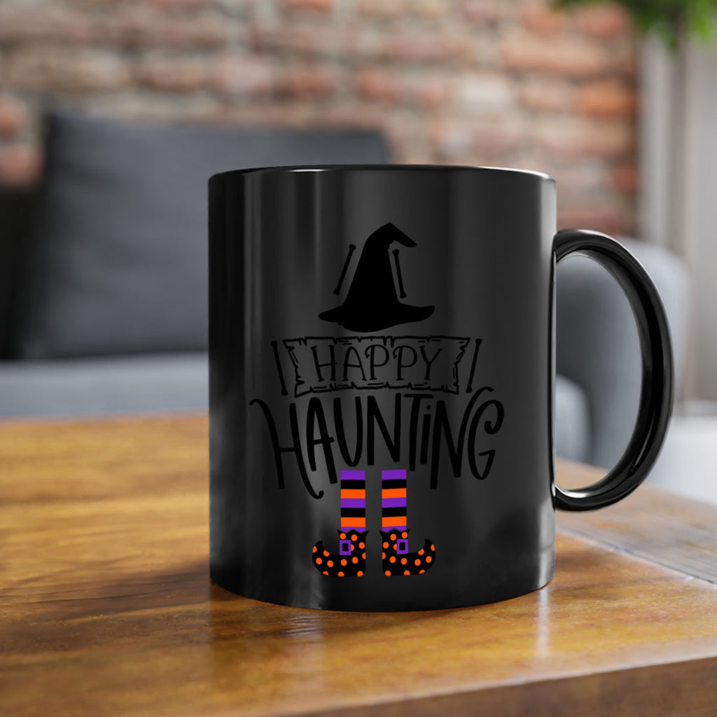 happy haunting 61#- halloween-Mug / Coffee Cup