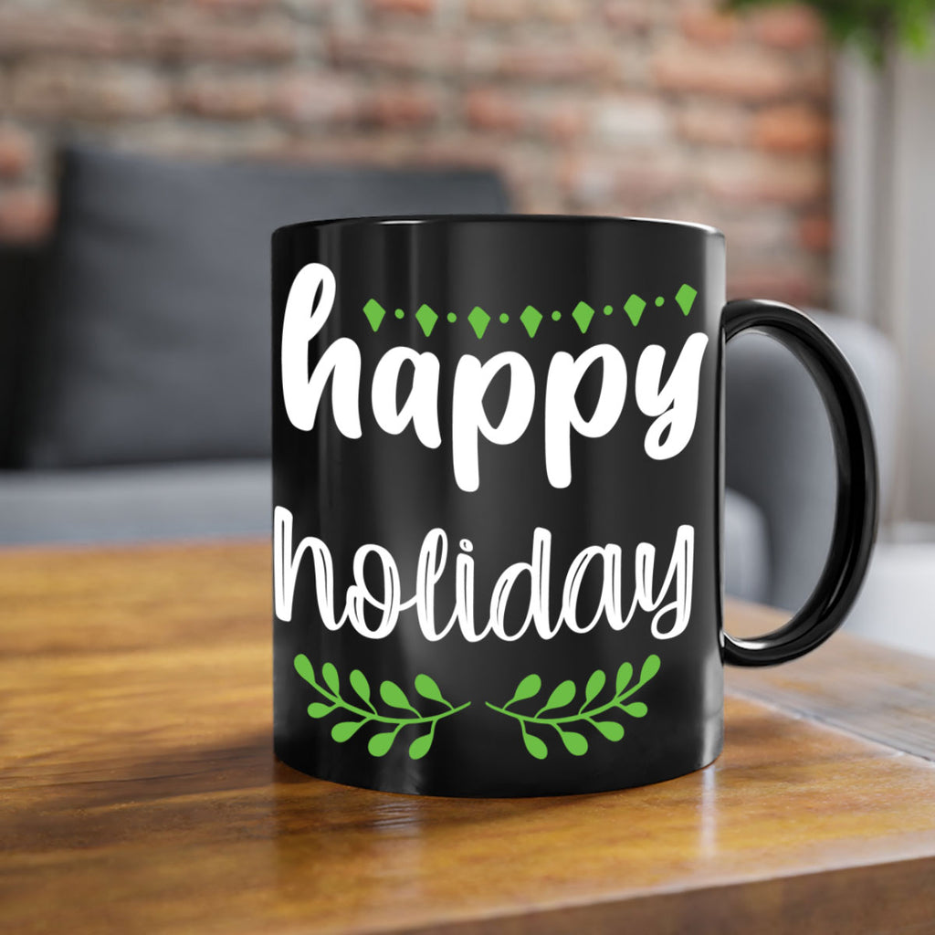 happy holiday style 254#- christmas-Mug / Coffee Cup