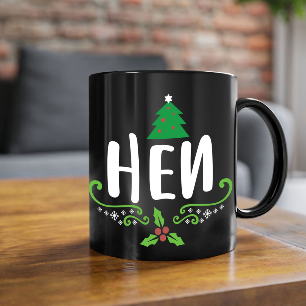 hen style 288#- christmas-Mug / Coffee Cup