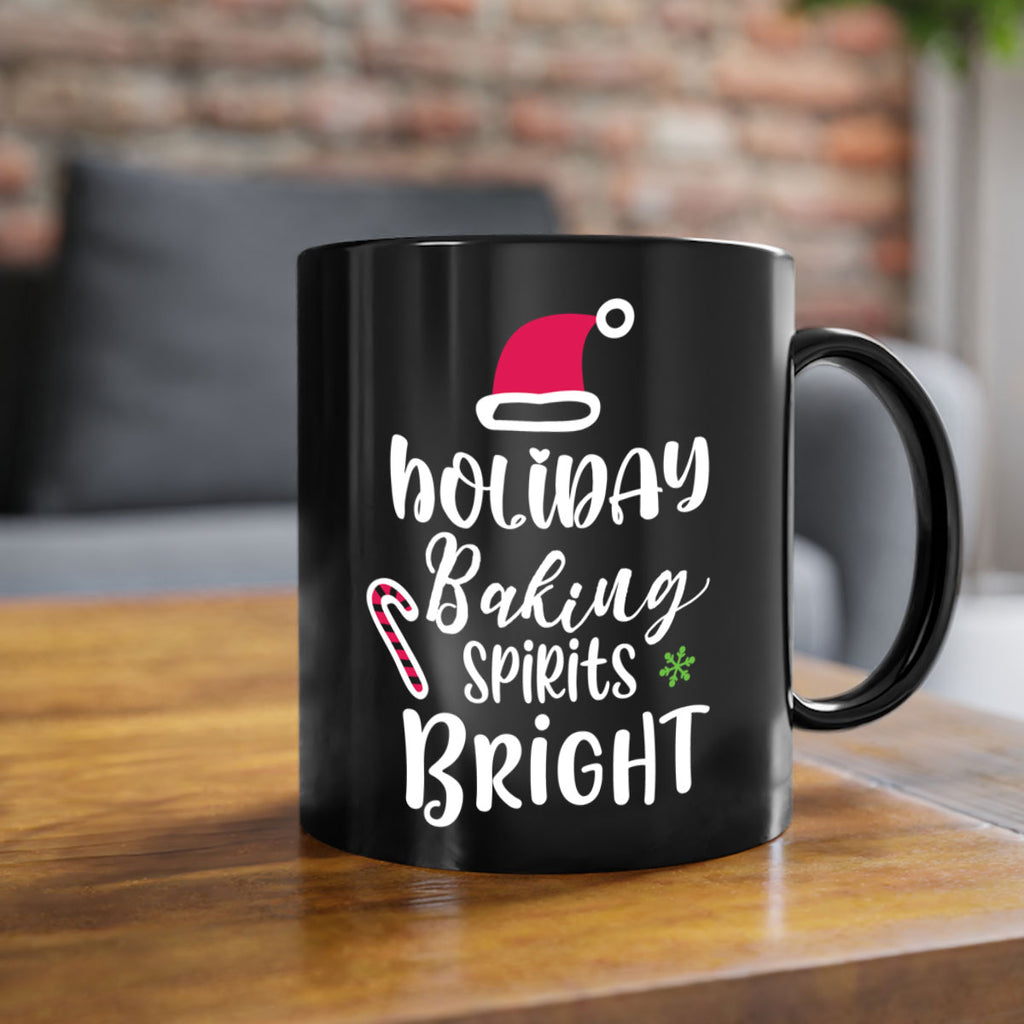 holiday baking spirits bright style 296#- christmas-Mug / Coffee Cup