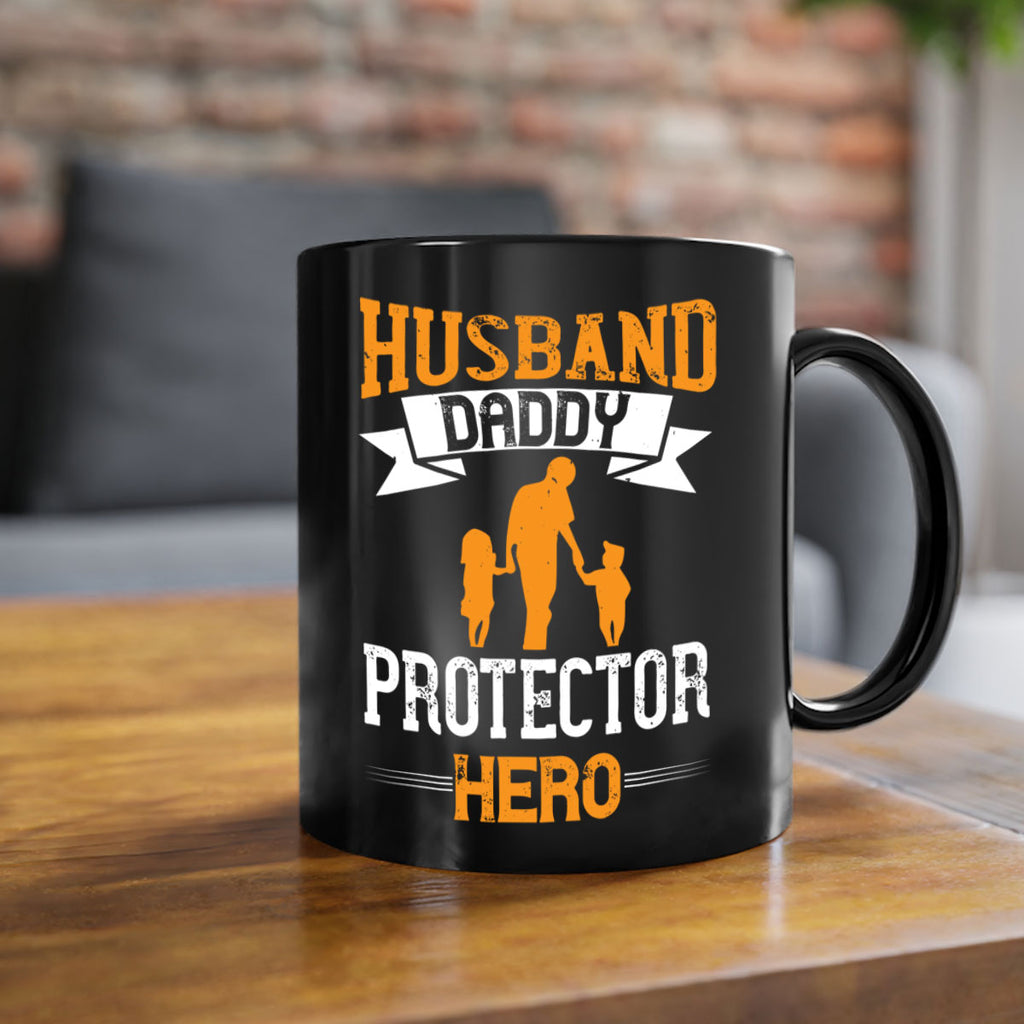 husband daddy protector hero 252#- fathers day-Mug / Coffee Cup