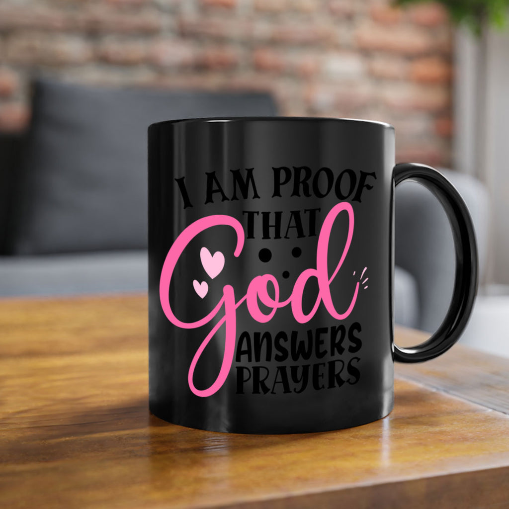 i am proof that god answers prayers Style 259#- baby2-Mug / Coffee Cup