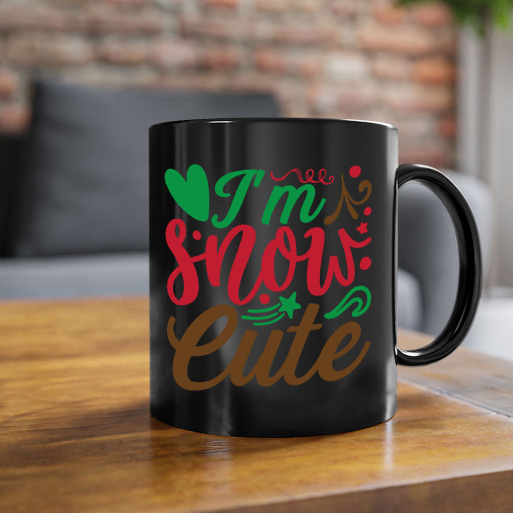 i am snow cute 258#- christmas-Mug / Coffee Cup