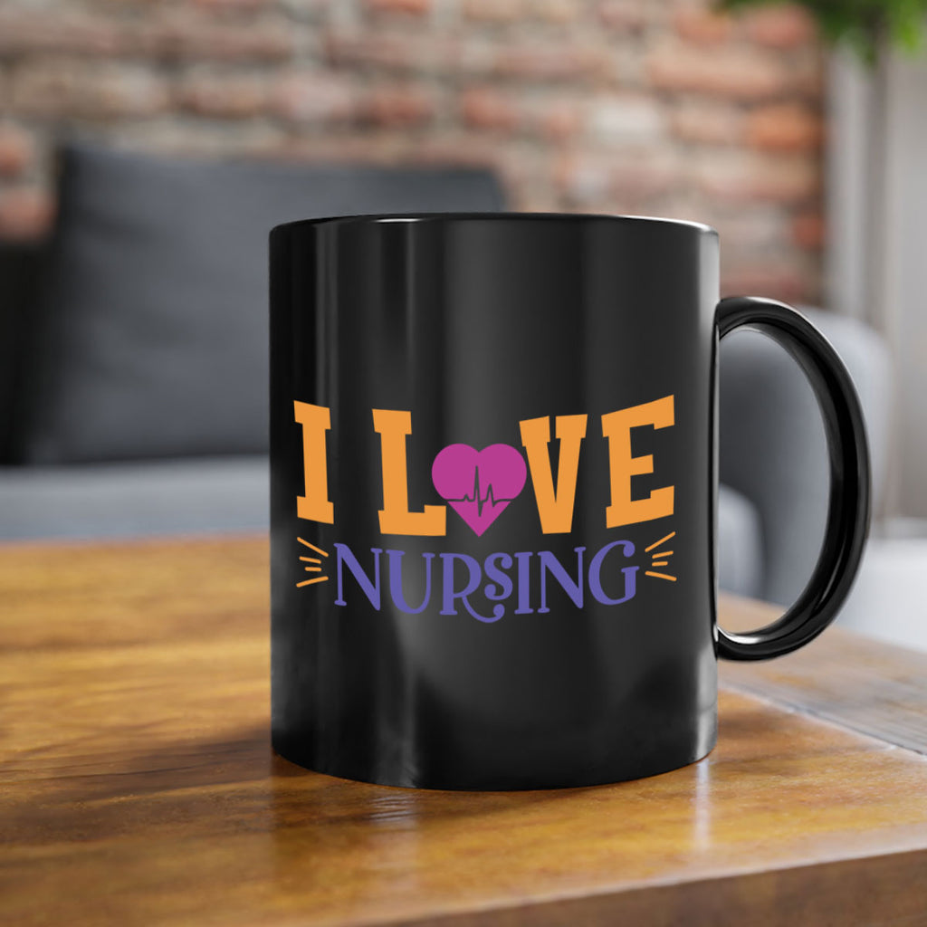 i love nursing Style 379#- nurse-Mug / Coffee Cup