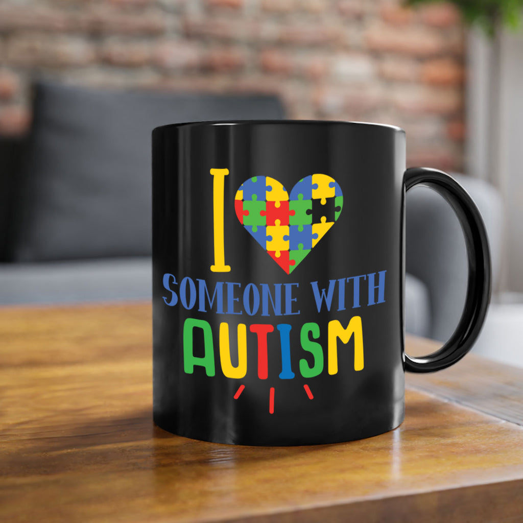 i love someone with autism Style 21#- autism-Mug / Coffee Cup