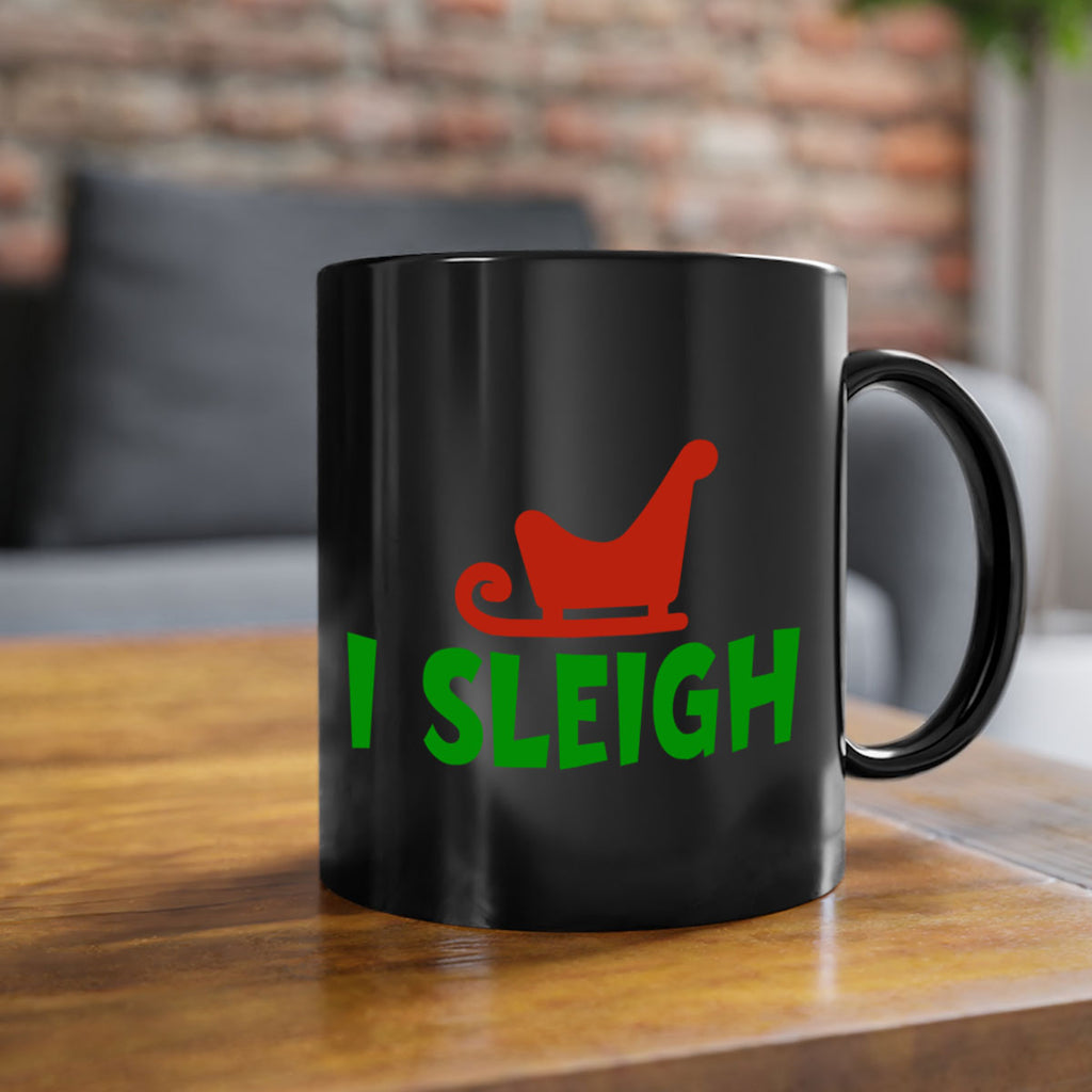 i sleigh 339#- christmas-Mug / Coffee Cup