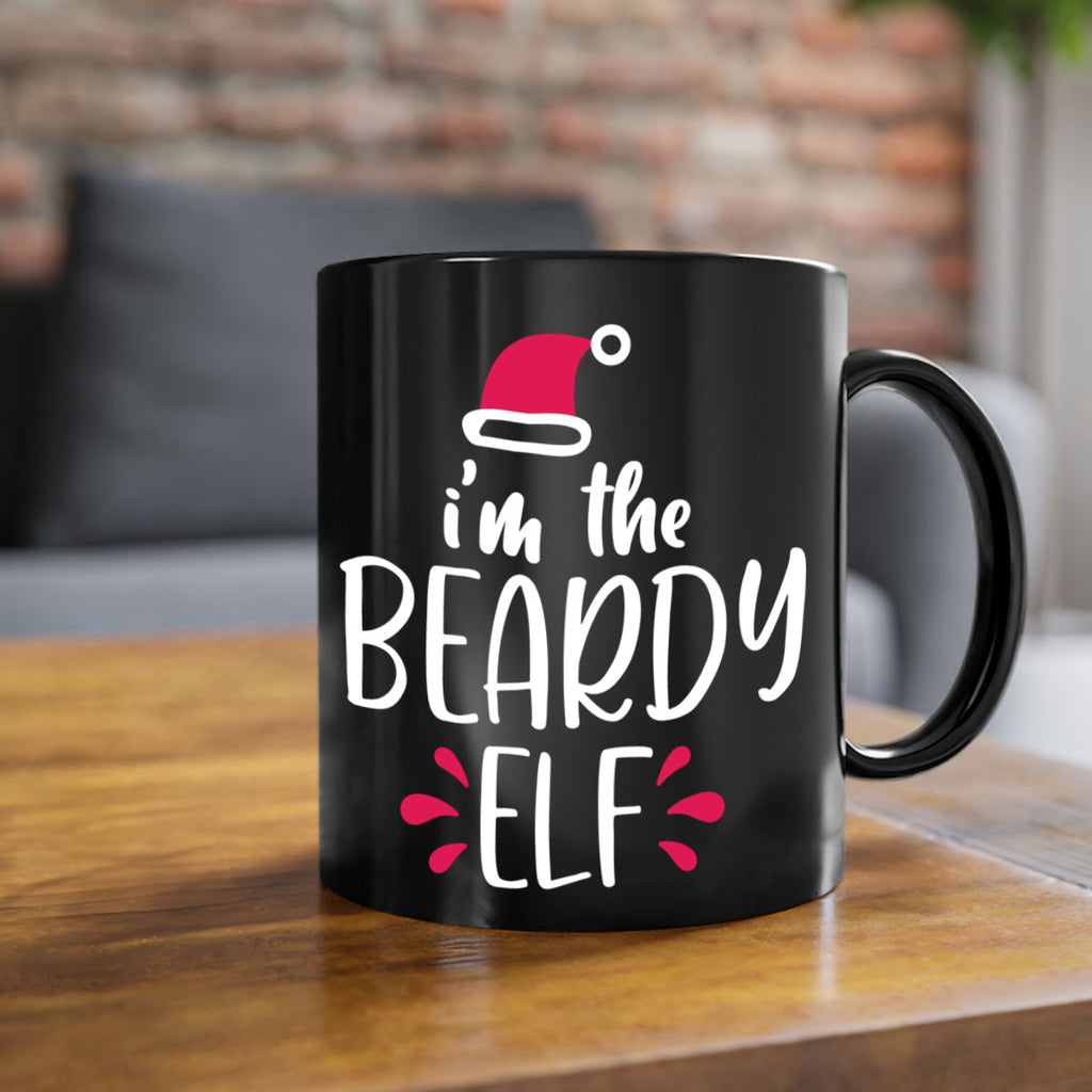 i'm the beardy elf style 358#- christmas-Mug / Coffee Cup