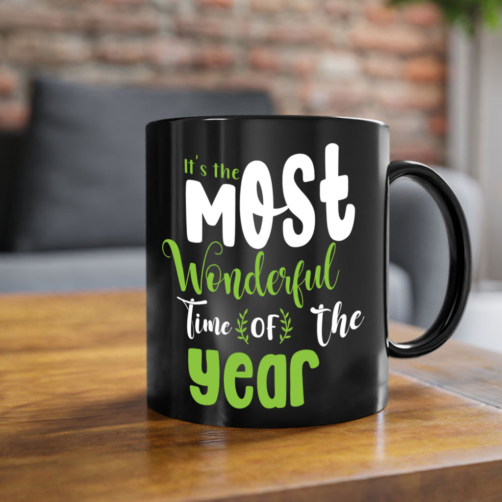 its the most wonderful time of the year style 385#- christmas-Mug / Coffee Cup