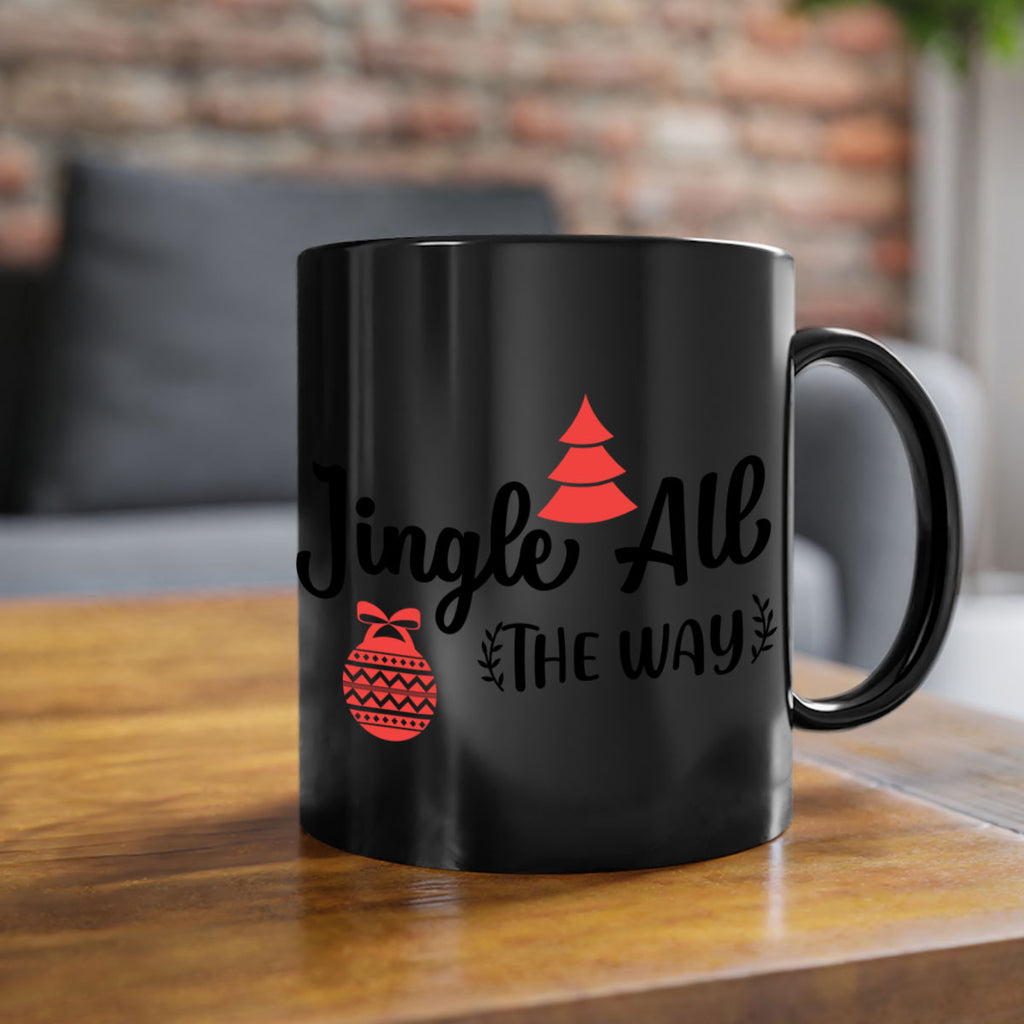 jingle all the way style 394#- christmas-Mug / Coffee Cup