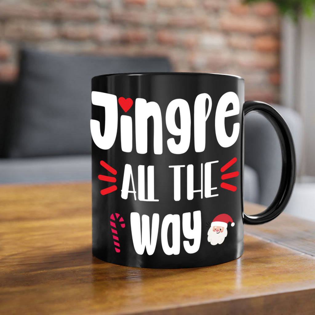 jingle all the way style 395#- christmas-Mug / Coffee Cup