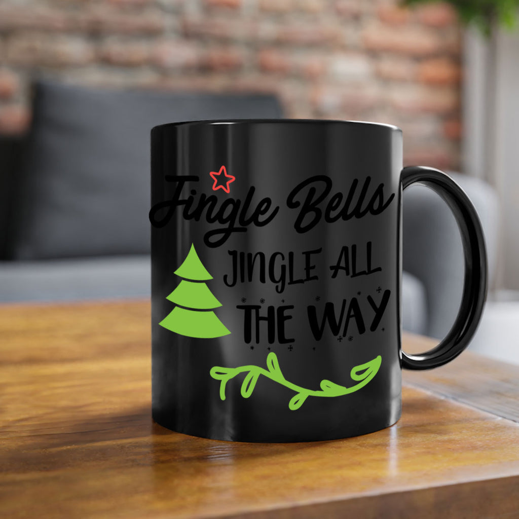 jingle bells jingle all the way style 399#- christmas-Mug / Coffee Cup