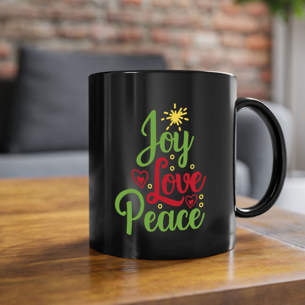 joy love peacee 243#- christmas-Mug / Coffee Cup