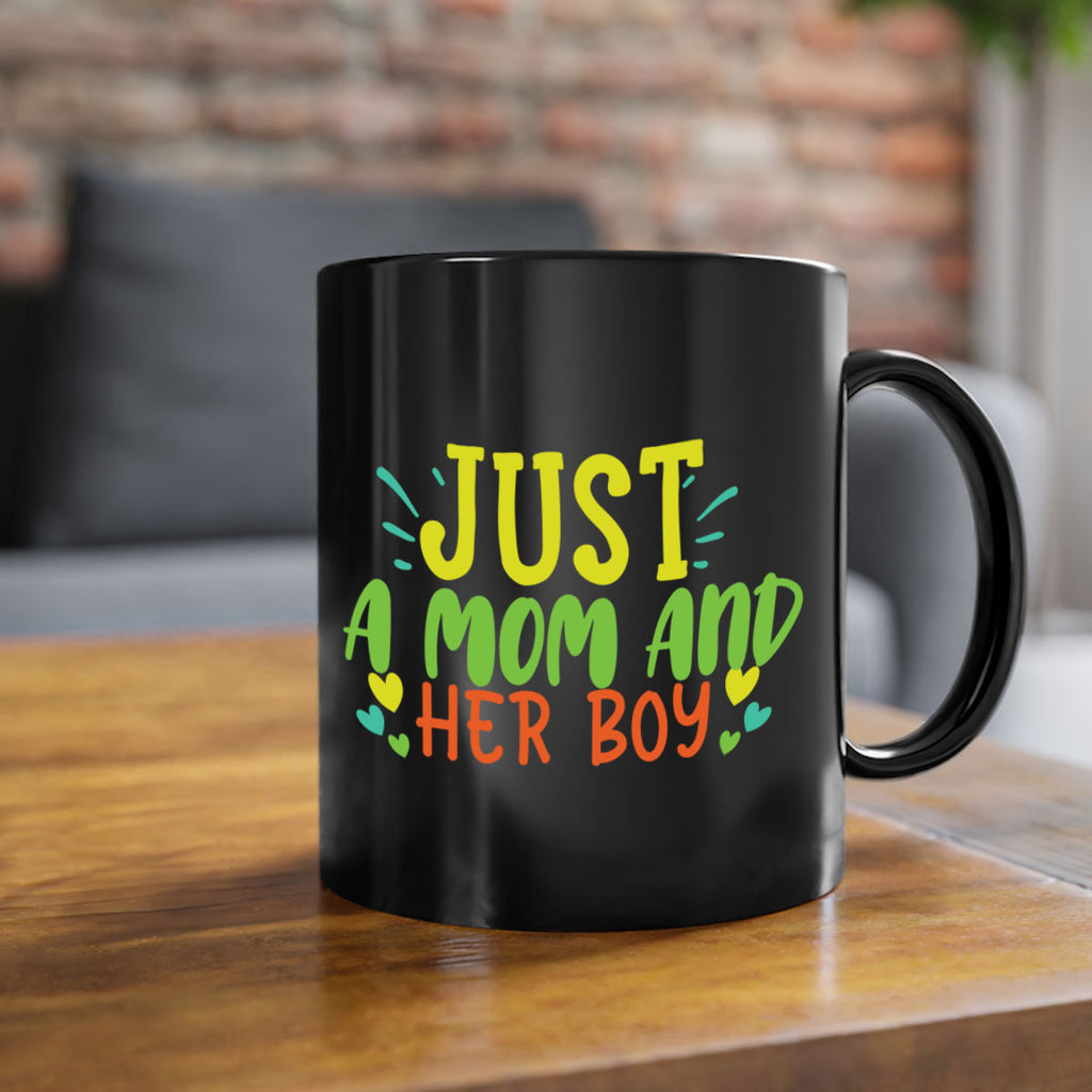 just a mom and her girl 391#- mom-Mug / Coffee Cup