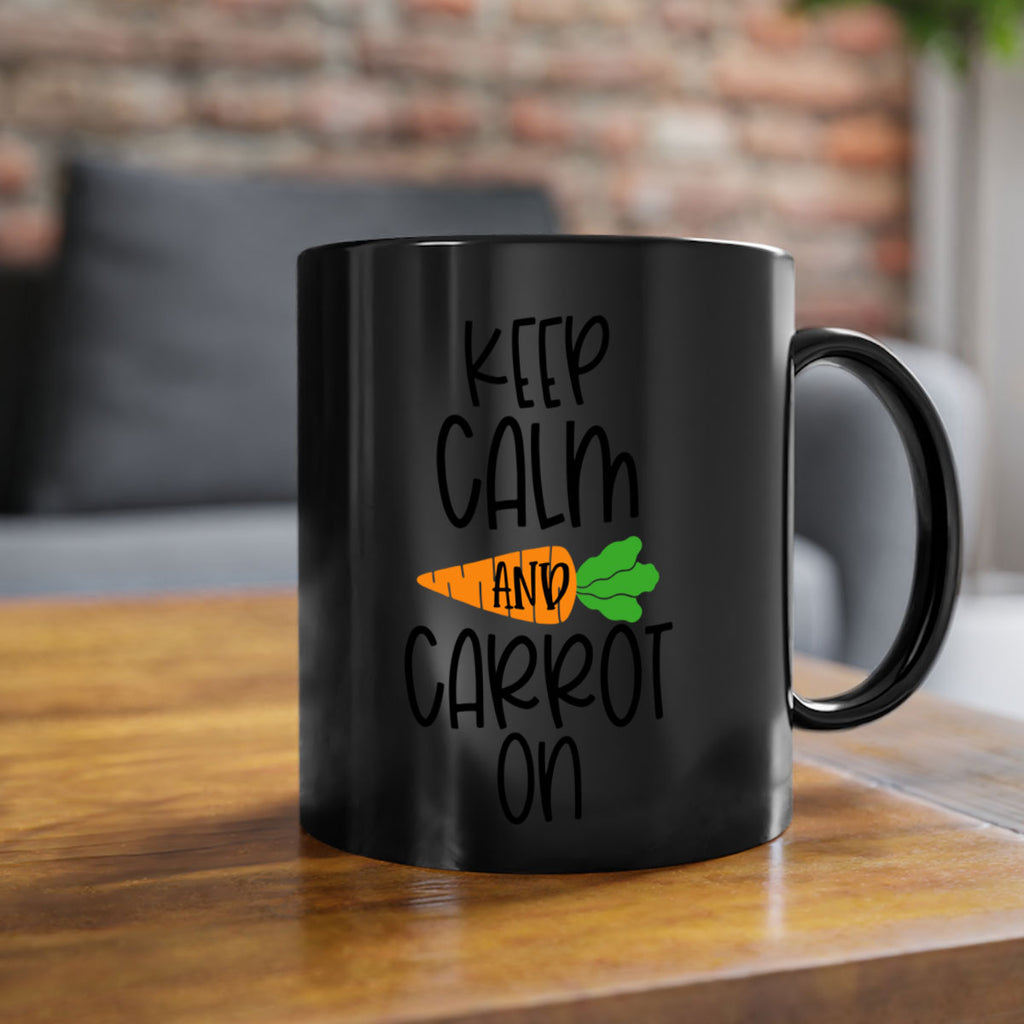 keep calm and carrot on 18#- easter-Mug / Coffee Cup