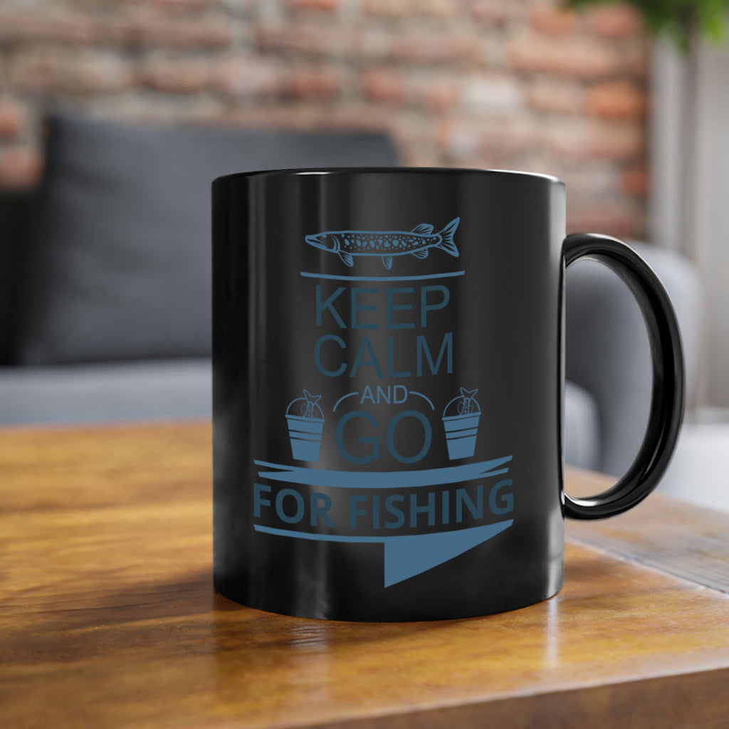 keep calm and go 67#- fishing-Mug / Coffee Cup