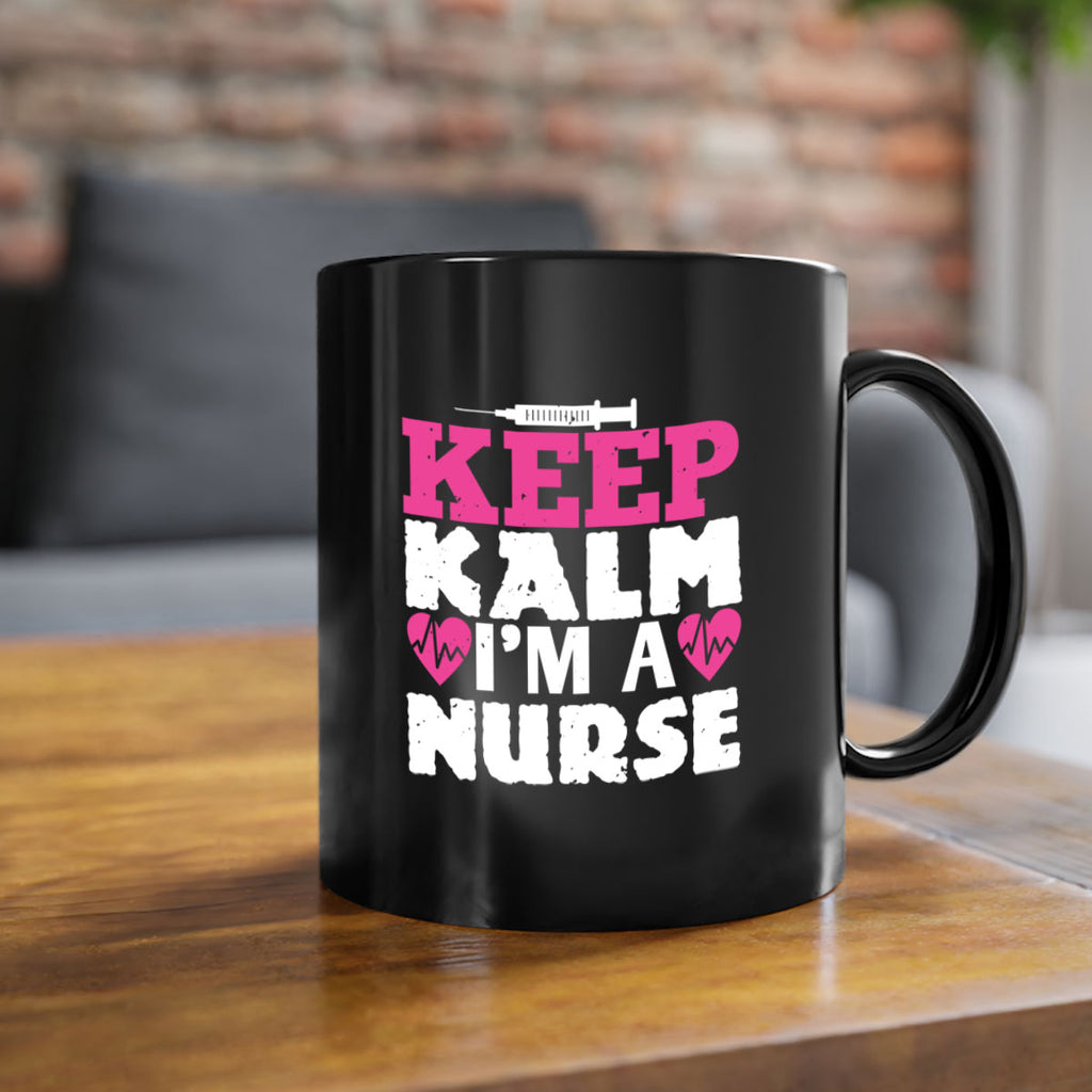 keep klam im a nurse Style 294#- nurse-Mug / Coffee Cup