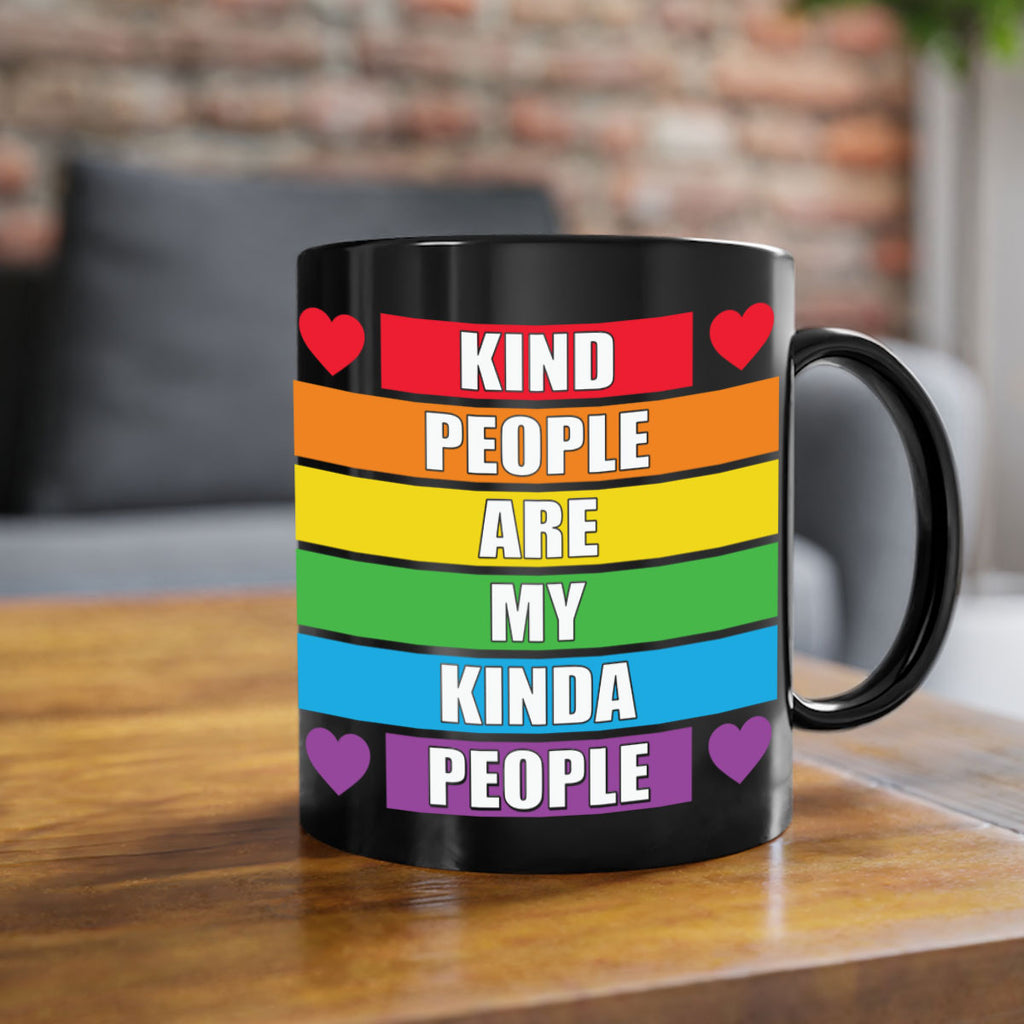kind people are my kinda lgbt 111#- lgbt-Mug / Coffee Cup