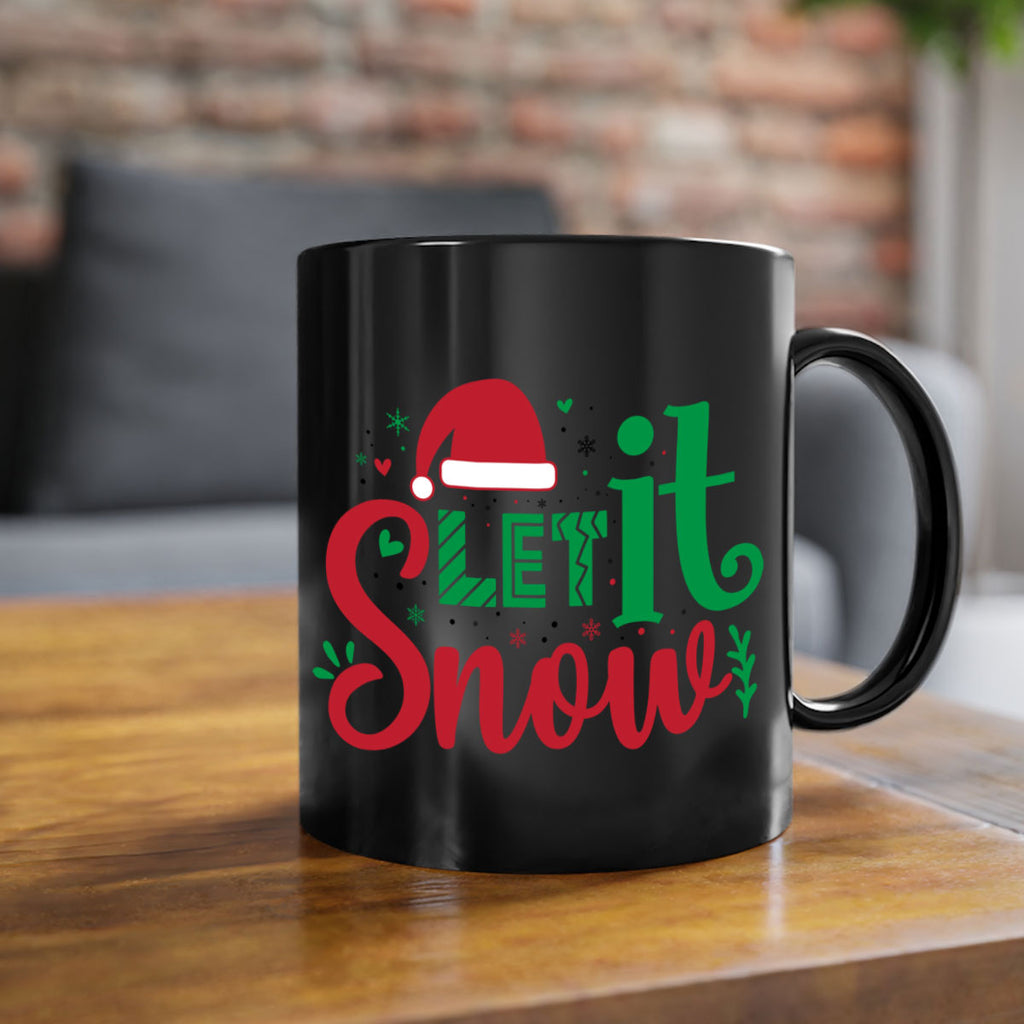 let it snow style 427#- christmas-Mug / Coffee Cup