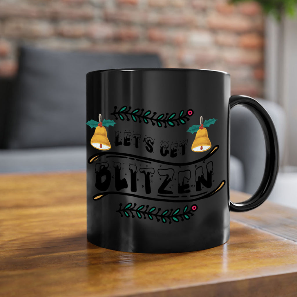 let s get blitzen style 436#- christmas-Mug / Coffee Cup