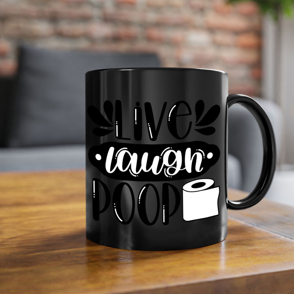 live laugh poop 26#- bathroom-Mug / Coffee Cup