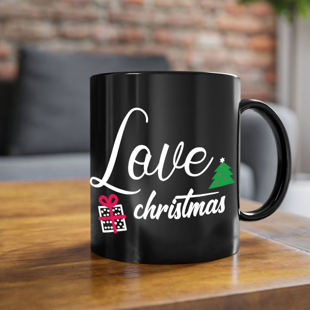 love christmas style 444#- christmas-Mug / Coffee Cup