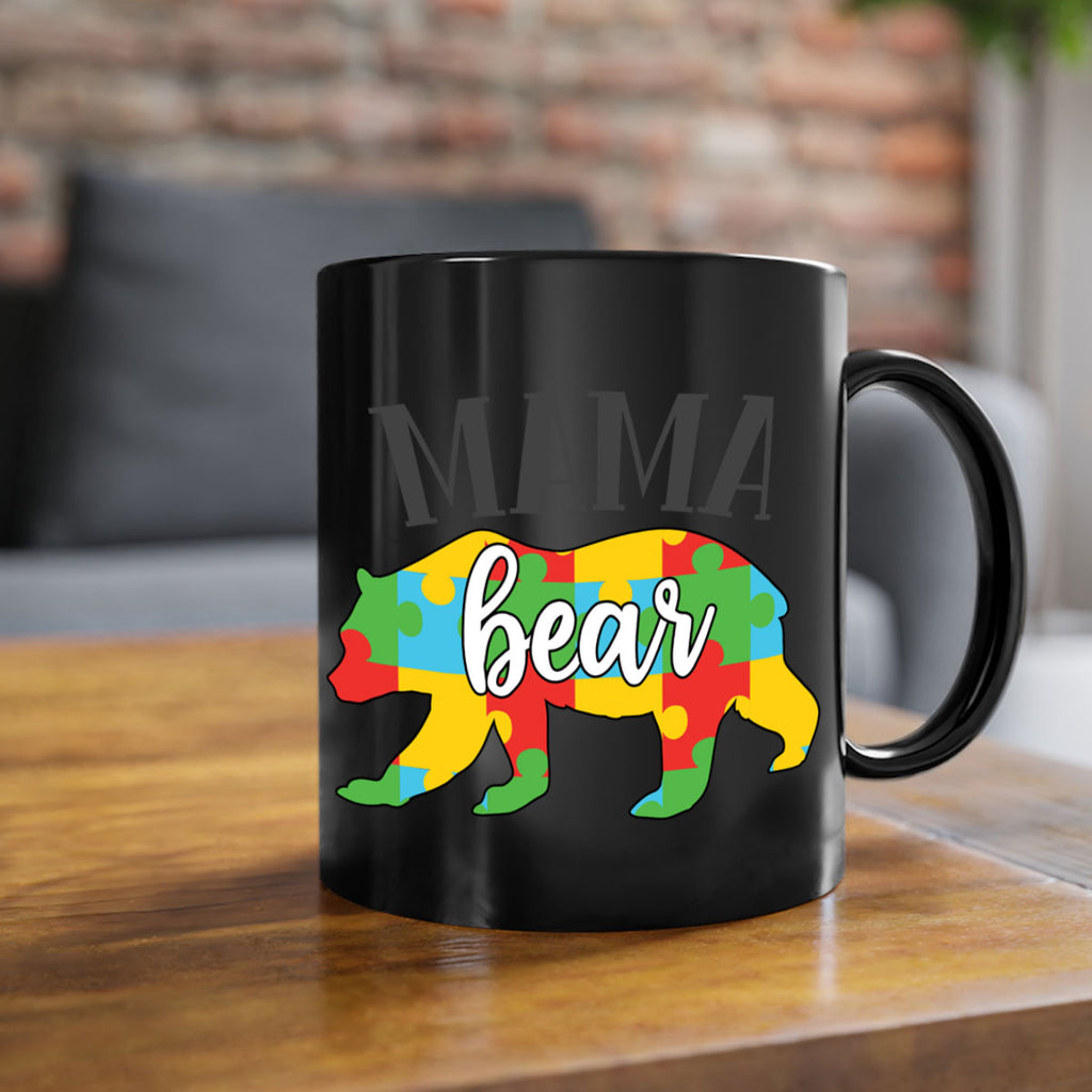 mama bear Style 32#- autism-Mug / Coffee Cup