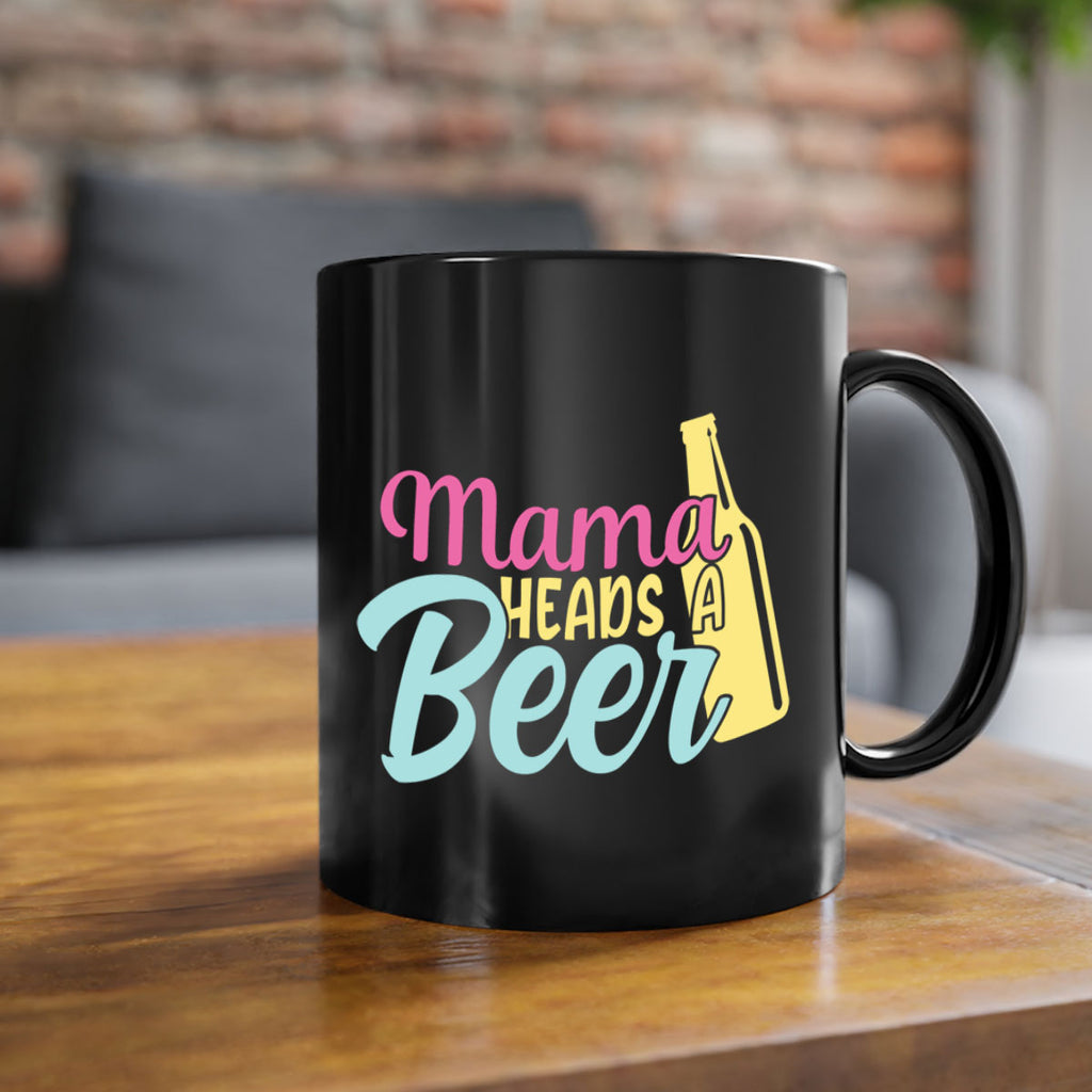 mama heads a beer 124#- beer-Mug / Coffee Cup