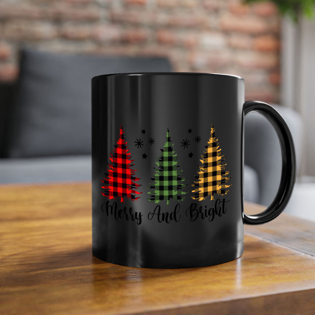 merry and bright style 12#- christmas-Mug / Coffee Cup