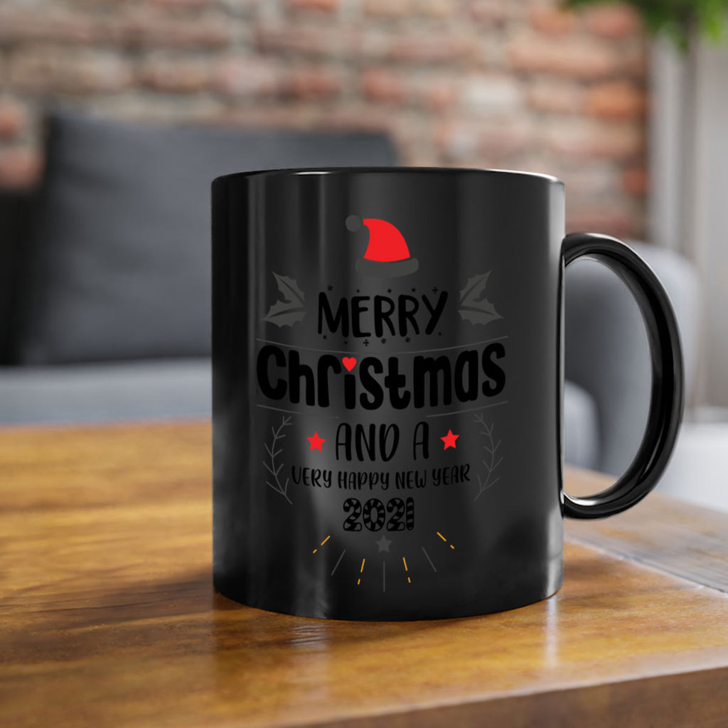 merry christmas and a very happy new year 8#- christmas-Mug / Coffee Cup