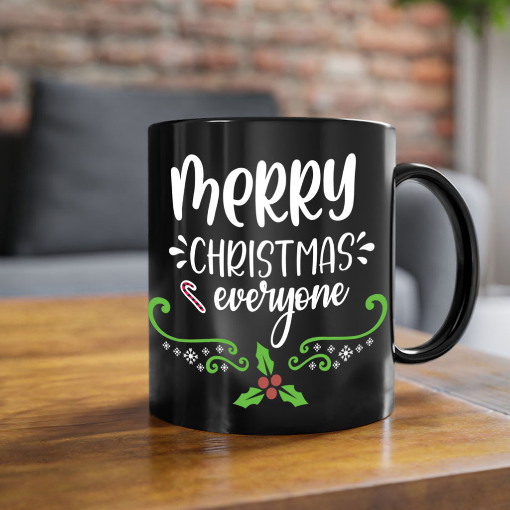 merry christmas everyone style 501#- christmas-Mug / Coffee Cup