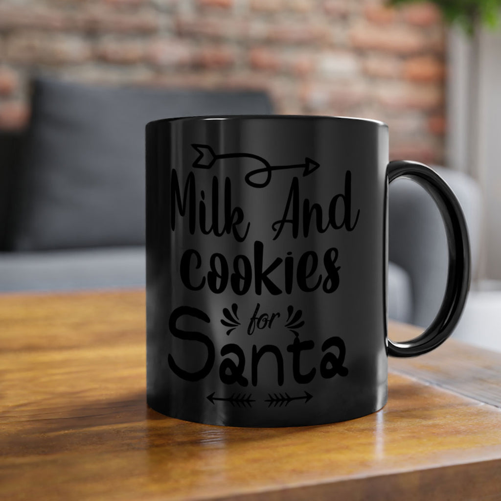 milk and cookies for santa style 511#- christmas-Mug / Coffee Cup