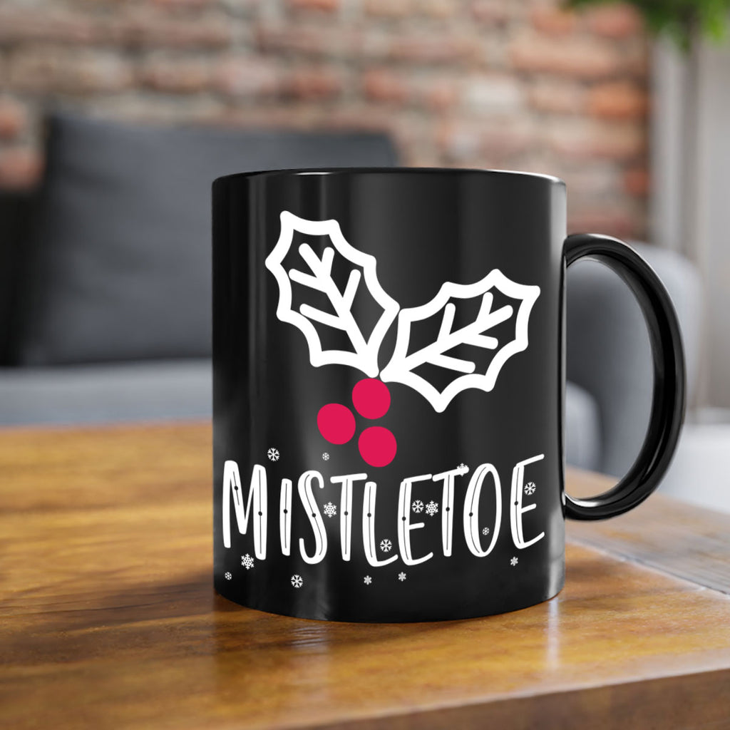 mistletoe style 515#- christmas-Mug / Coffee Cup