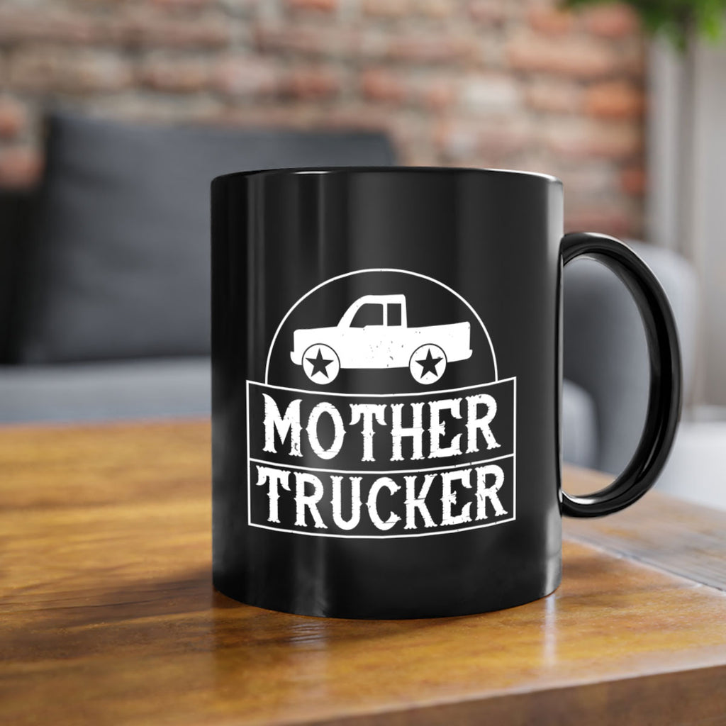 mother trucker Style 30#- truck driver-Mug / Coffee Cup