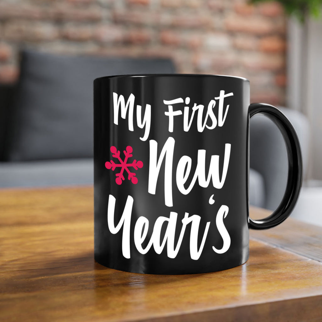 my first new year's style 527#- christmas-Mug / Coffee Cup