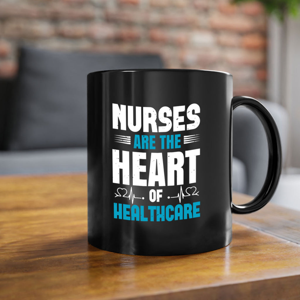 nurse are are heart healthcare Style 287#- nurse-Mug / Coffee Cup