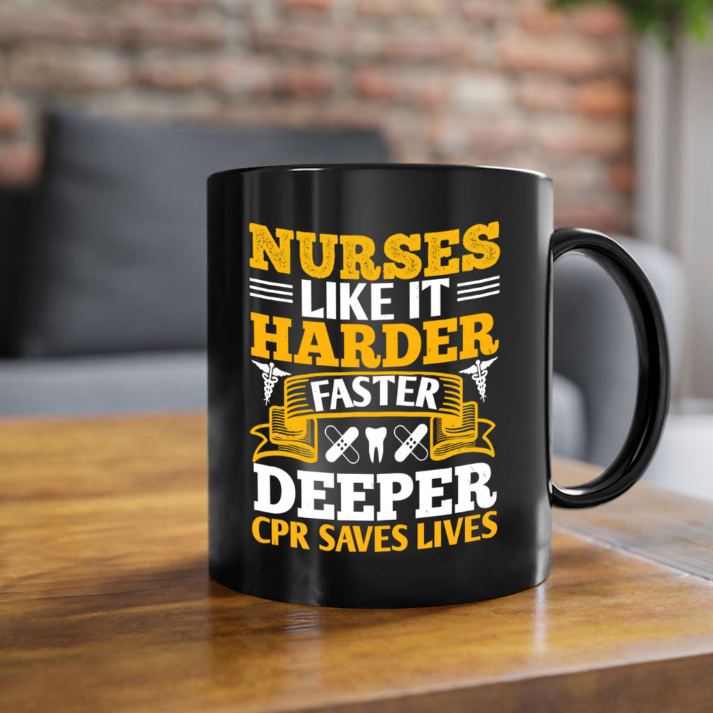 nurses like it harder Style 269#- nurse-Mug / Coffee Cup