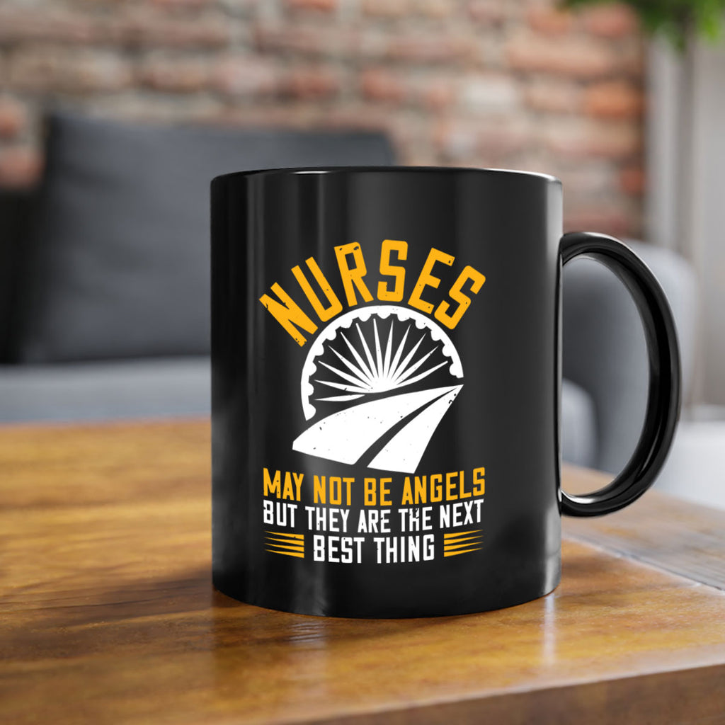 nurses may not be angels Style 265#- nurse-Mug / Coffee Cup