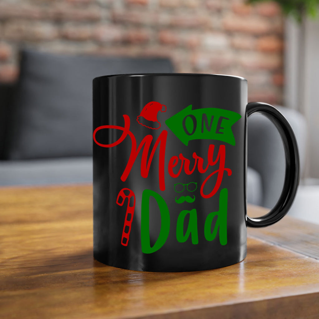 one merry dad style 568#- christmas-Mug / Coffee Cup