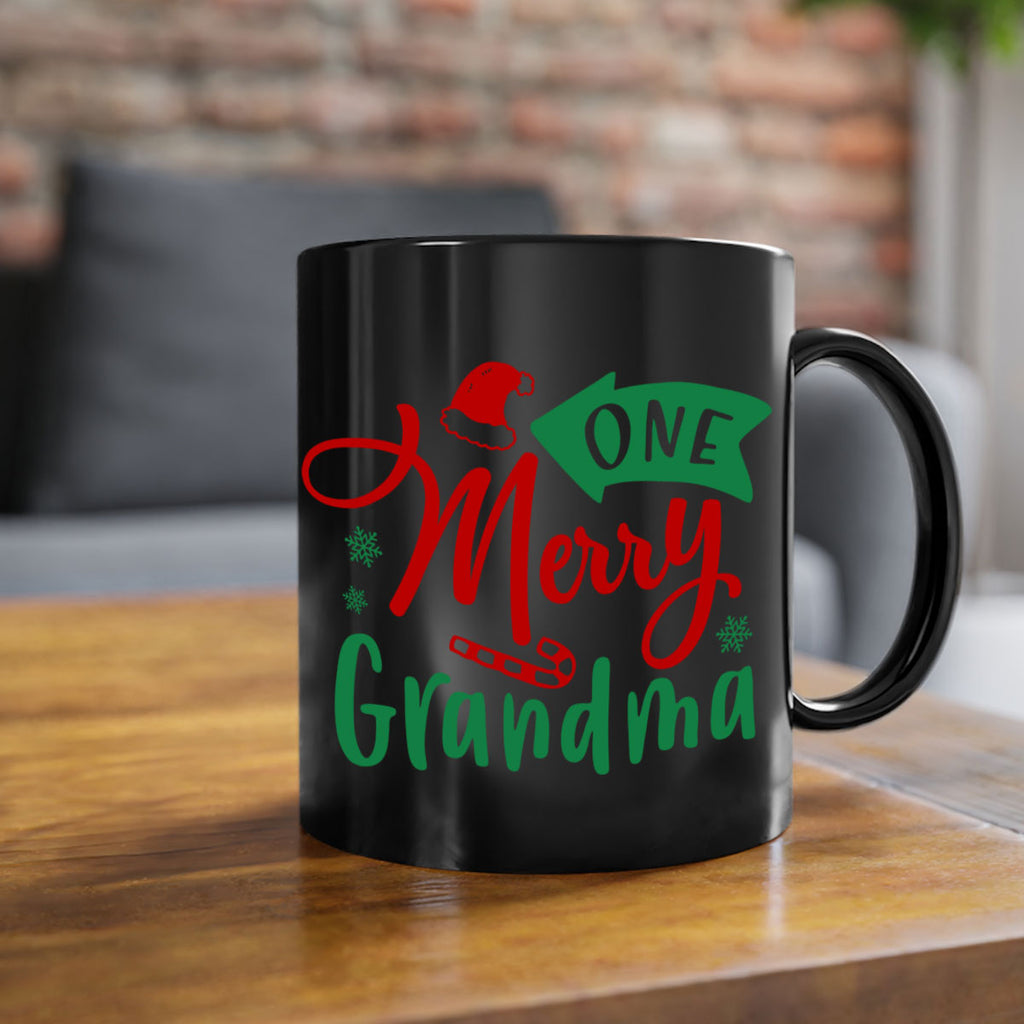 one merry grandma style 569#- christmas-Mug / Coffee Cup