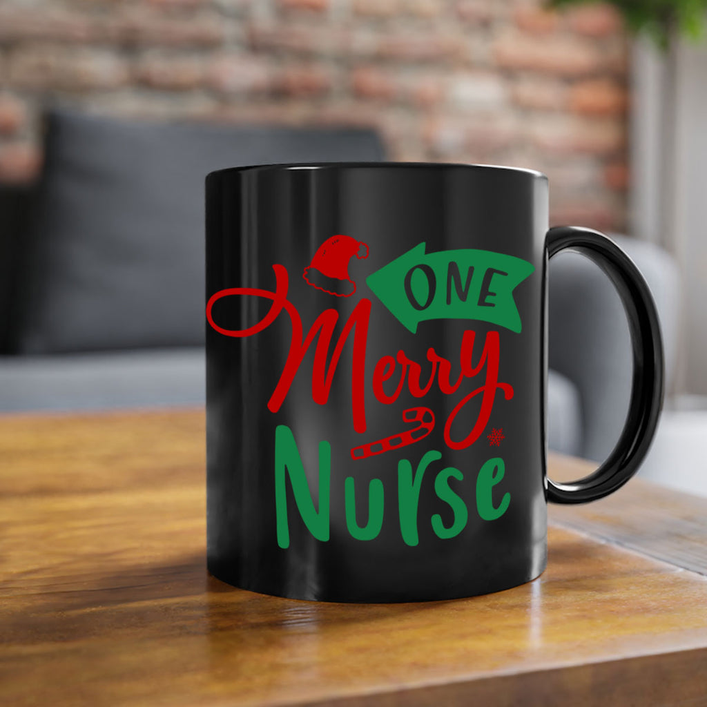 one merry nurse style 573#- christmas-Mug / Coffee Cup