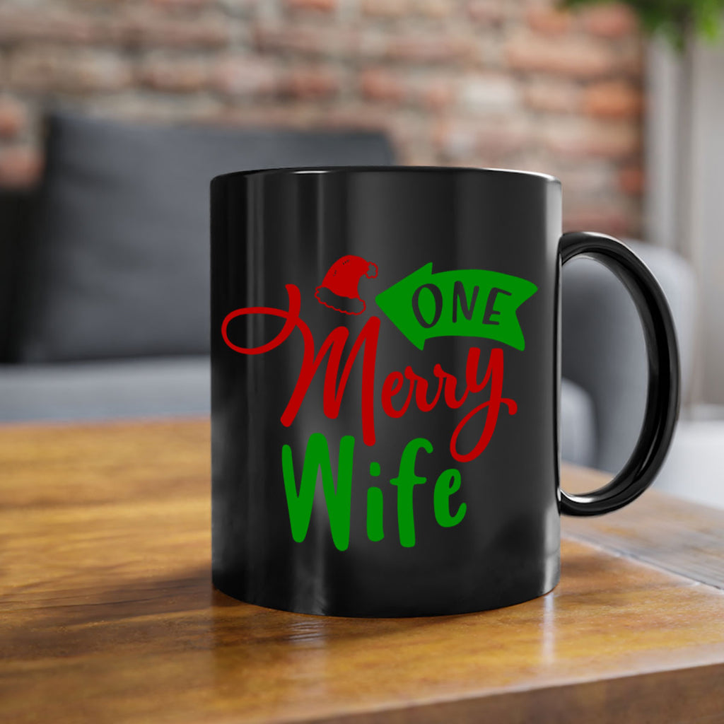 one merry wife style 576#- christmas-Mug / Coffee Cup