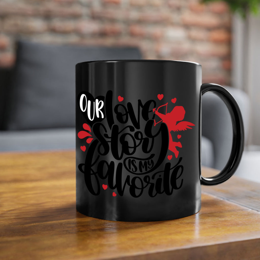 our love story is my favorite 14#- valentines day-Mug / Coffee Cup