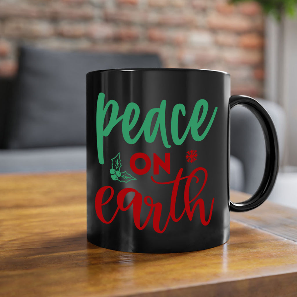 peace on earth style 584#- christmas-Mug / Coffee Cup