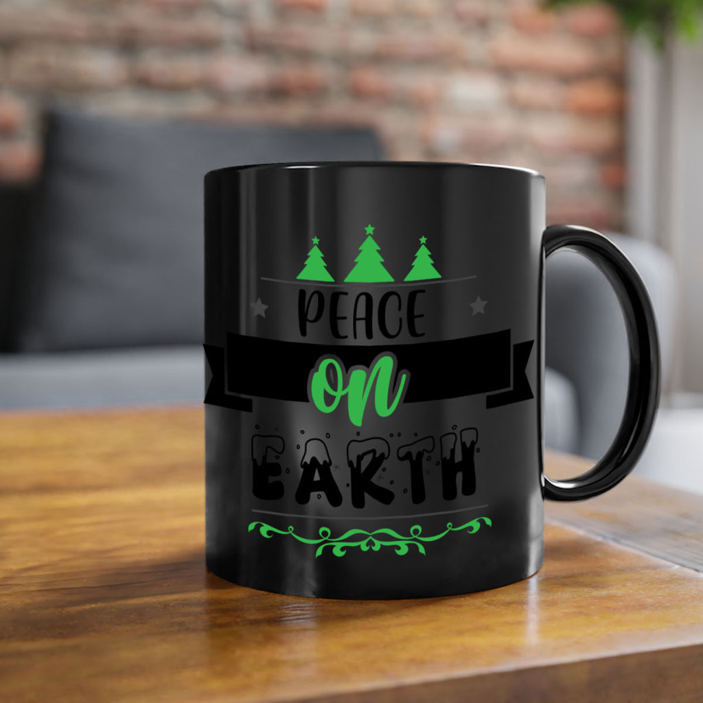 peace on earth style 585#- christmas-Mug / Coffee Cup