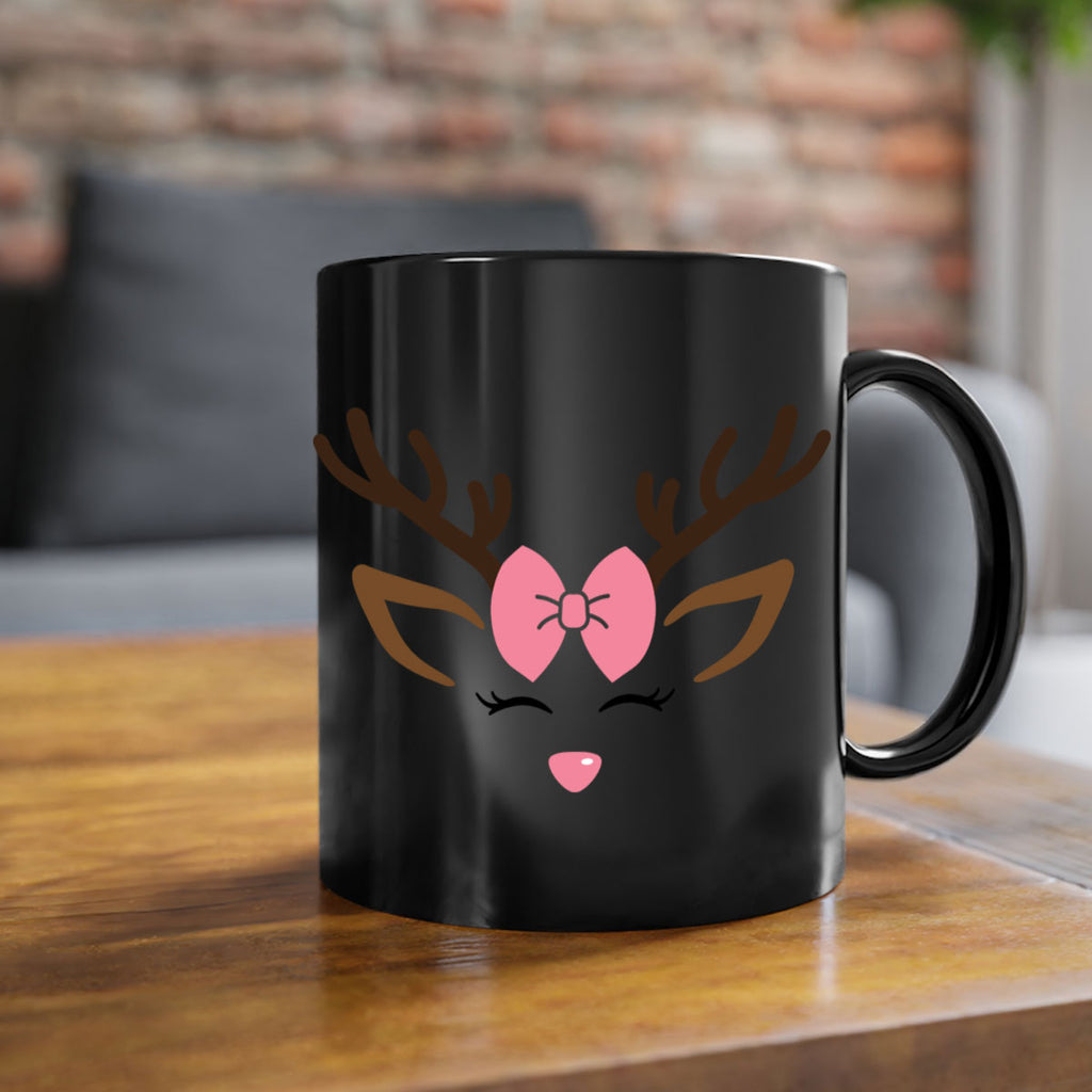 reindeer style 592#- christmas-Mug / Coffee Cup