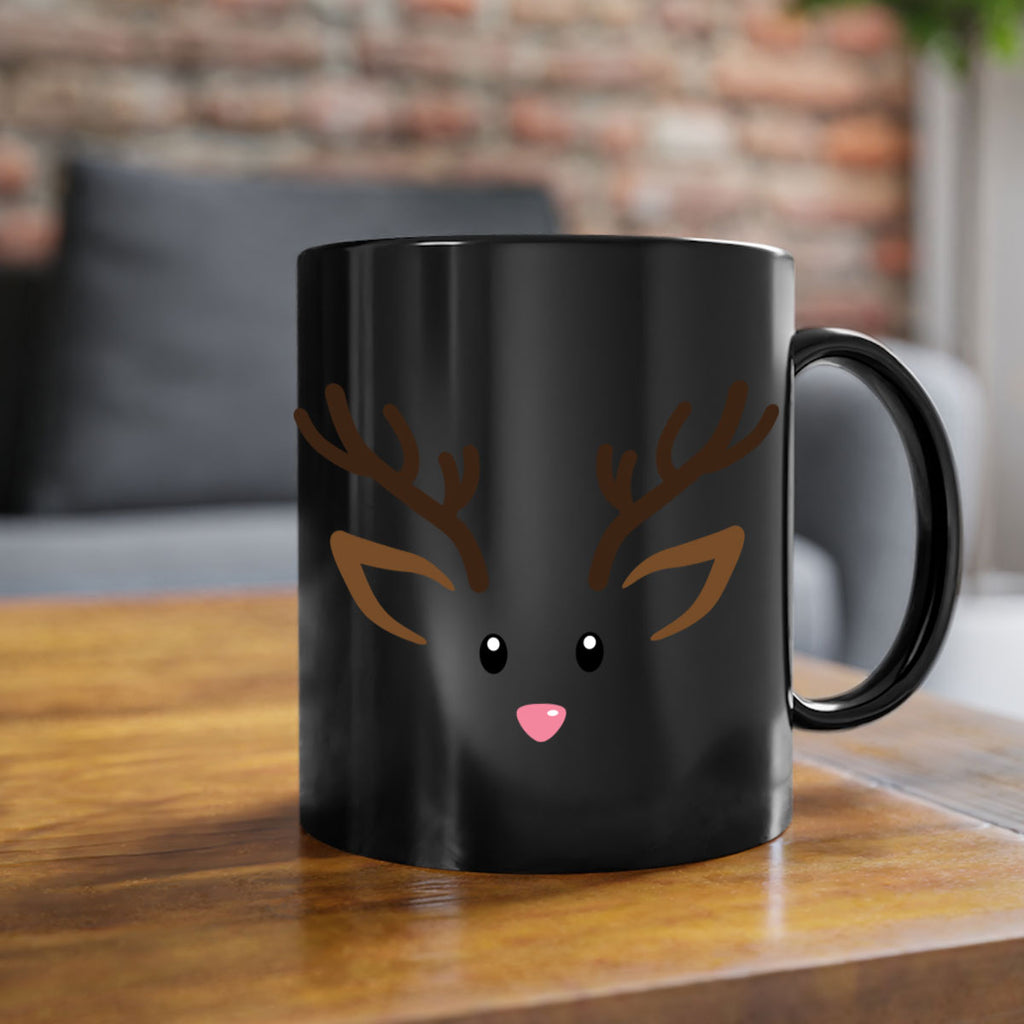 reindeer style 594#- christmas-Mug / Coffee Cup